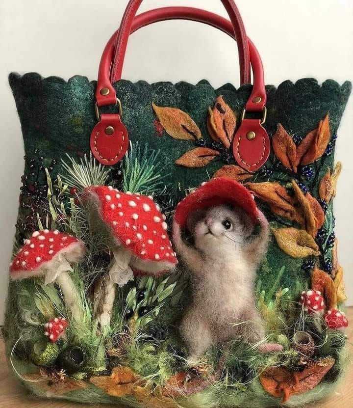 Amazing mushroom bag for happiness!