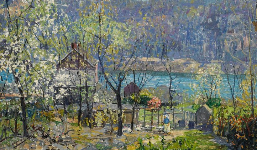 Edward Willis Redfield «Spring at Point Pleasant», 1934 г.